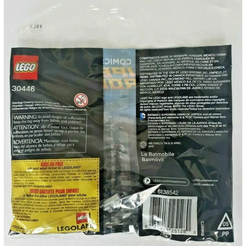 2016 New LEGO DC Universe Super Heroes‎ The Batmobile Mini Set #30446 SH5